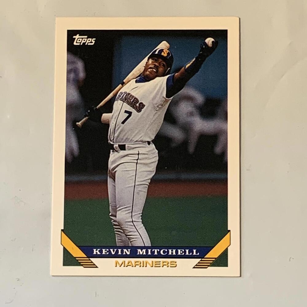 Kevin‎ Mitchell Mariners Baseball Trading Card